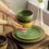 Thumbnail: Helix 16-Piece Vintage Ceramic Tableware Set