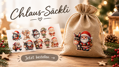 Personalisierte Chlaus-Säckli
