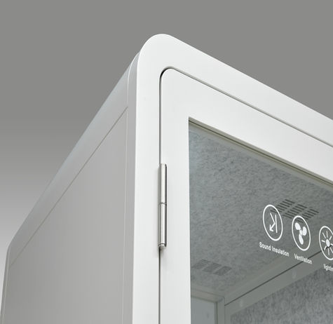 View of the ventilation slats on the exterior of the SmartPod.