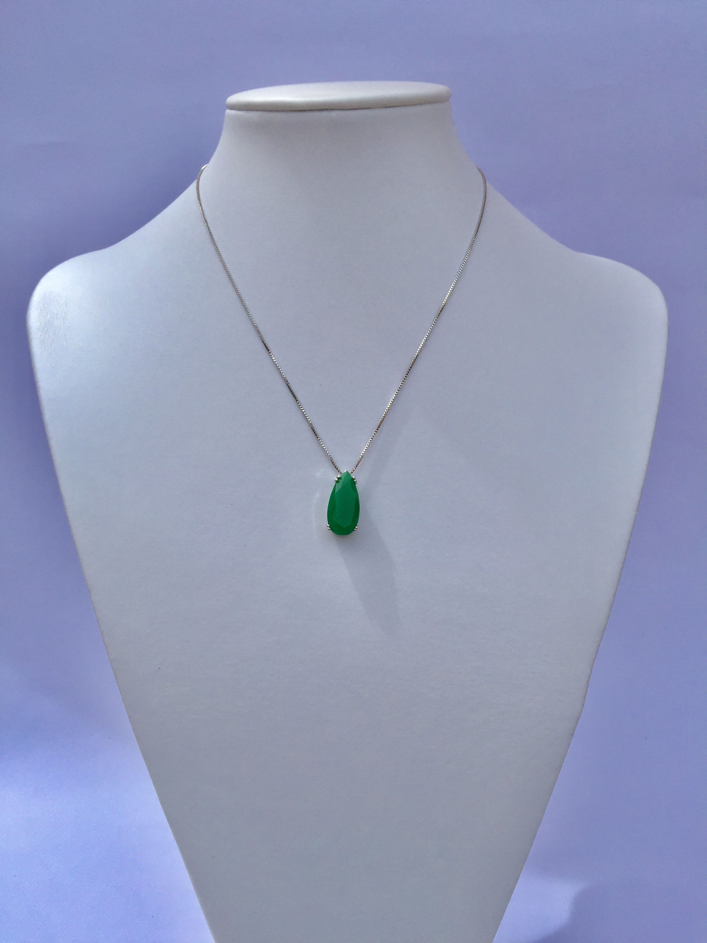 COLAR GOTA TURMALINA