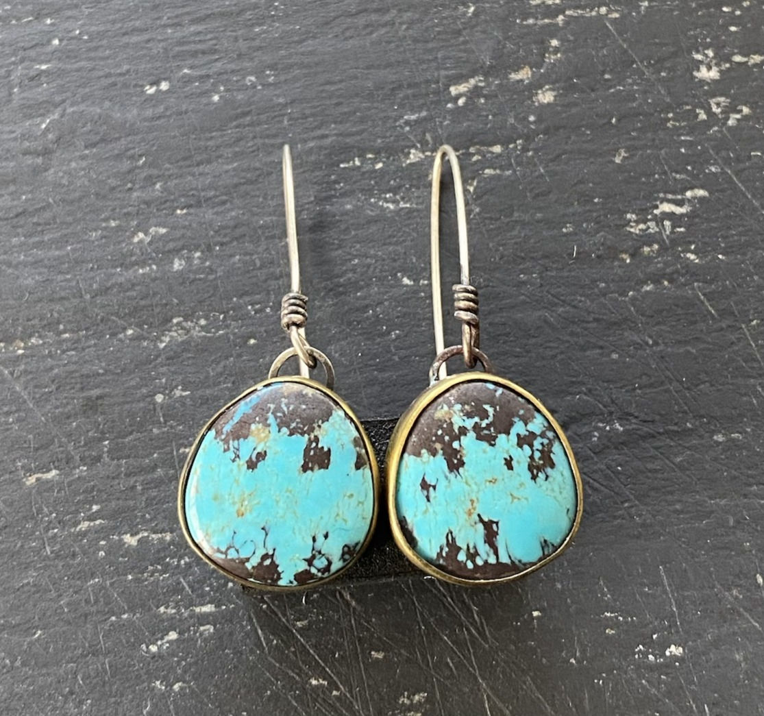 Silver + turquoise #163