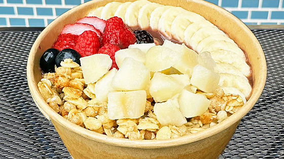 白桃グリークヨーグルトボウル