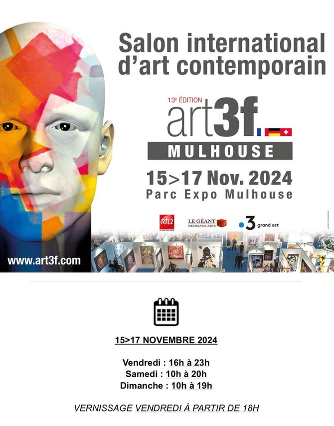 Art3f Mulhouse (68)  15 au 17/11/2024