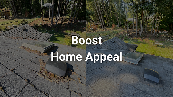 Comox Moss Busters Boosts the appeal and look of your home with our roof cleaning moss removal service