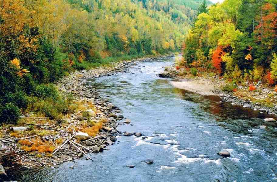 Rivière à Saumon Municipalité de SaintAimédesLacs