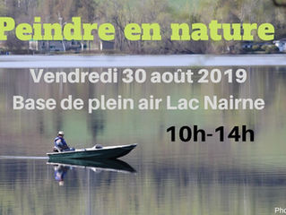 Peindre en nature - Vendredi 30 août 2019