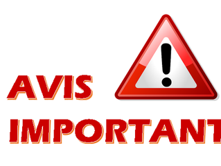 Avis de fermeture temporaire - Travaux chemin du Lac-Nairne
