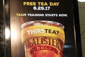 McAlister's Free Tea Day