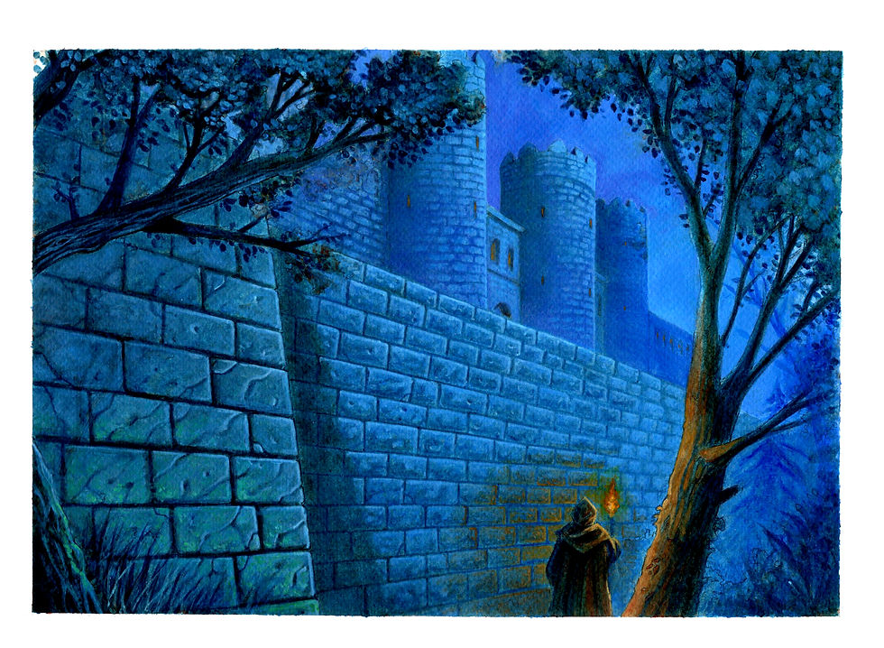 Le mura del castello