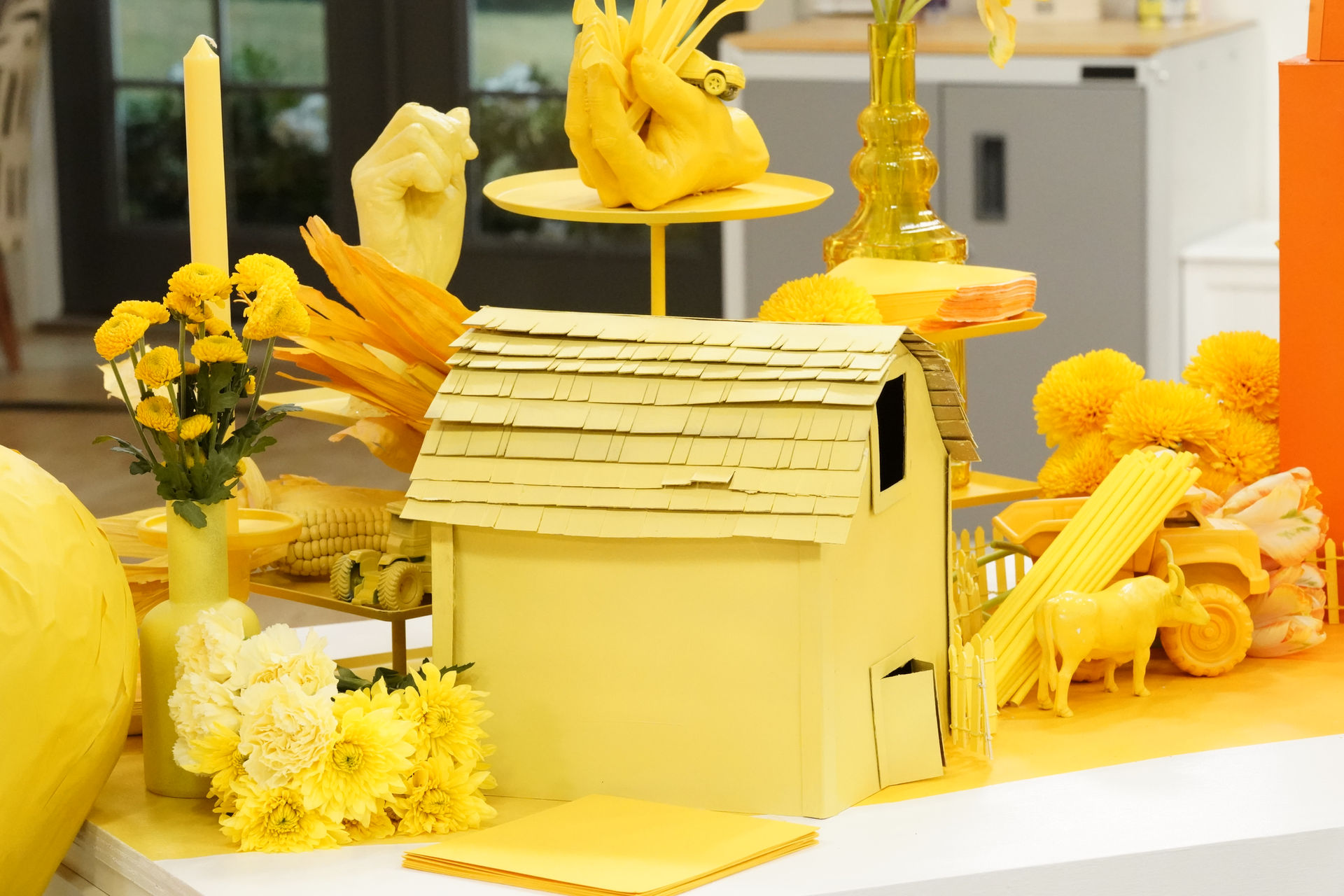 "jessie bearden" "nick offerman" "amy pohler" "making it" art installation creative tv show nbc event