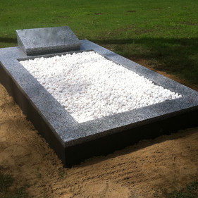Single Granite Monument