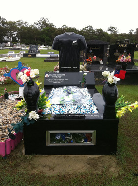 Custom Single Granite Monument