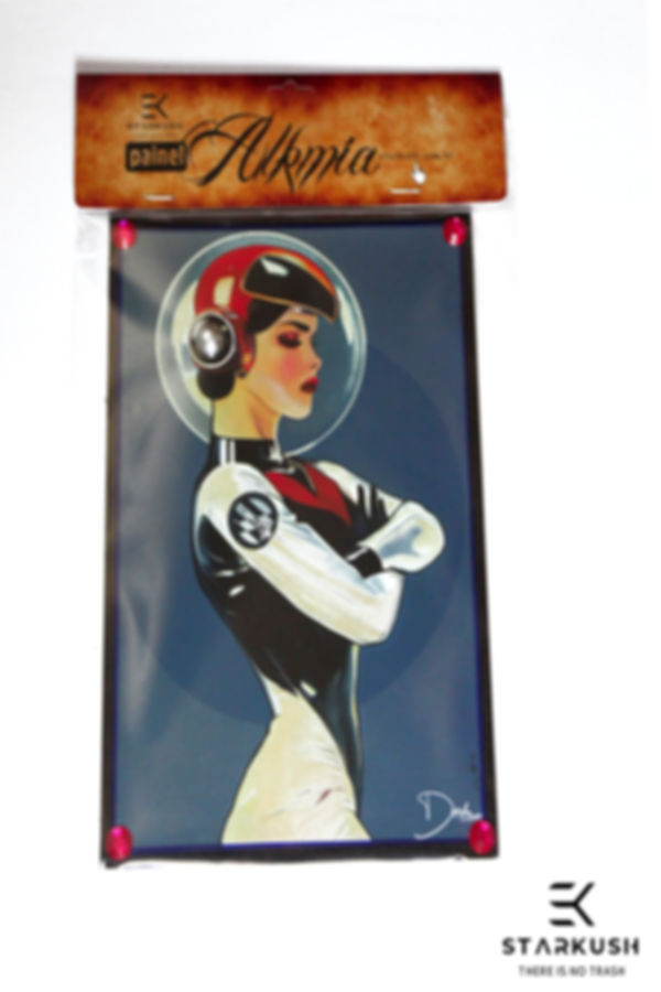 Frente do painel alkmia astro girl