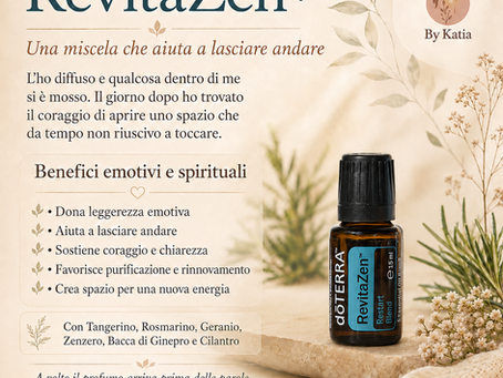 RevitaZen+: il profumo che invita a lasciare andare