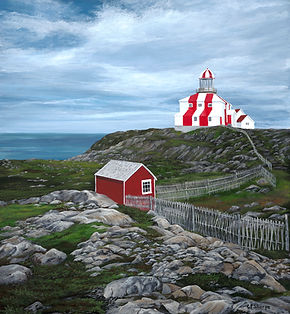 Bonavista Lighthouse Painting
