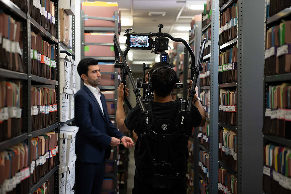 johnnypuetz filming a commercial in NYC