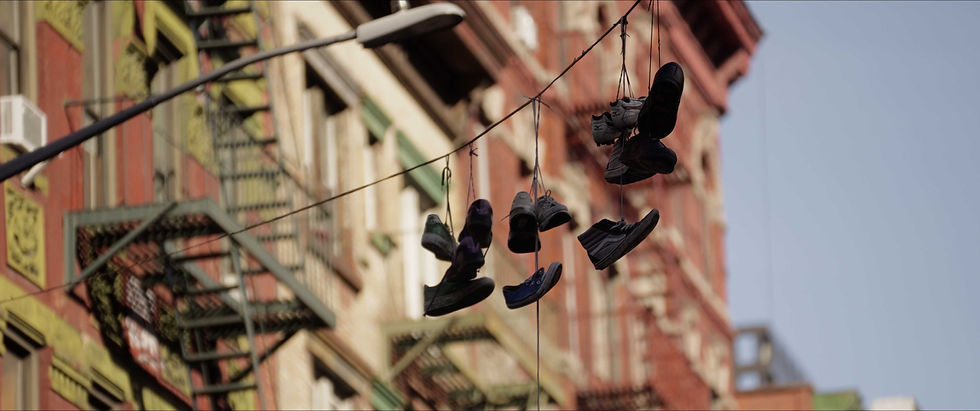 NYC as a backdrop in a Narrative Video