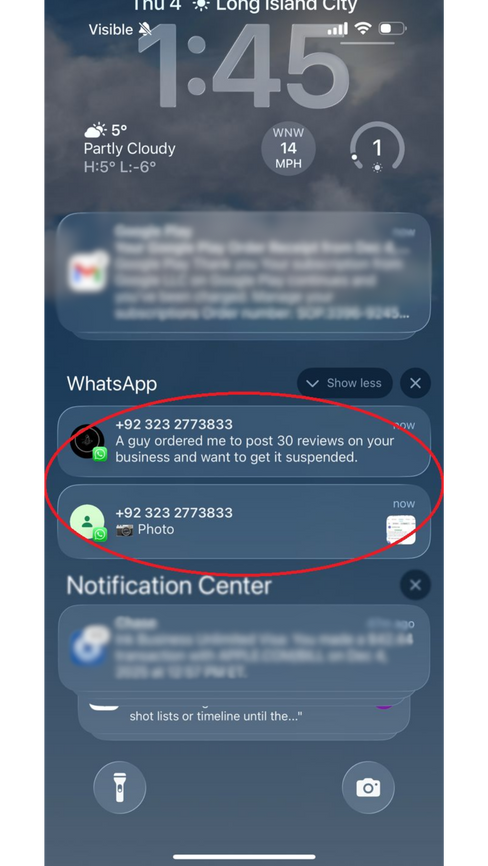 johnnypuetz blackmail notice