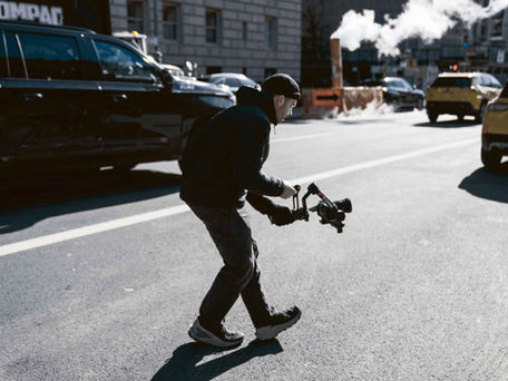 johnnypuetz videographer filming in New York City