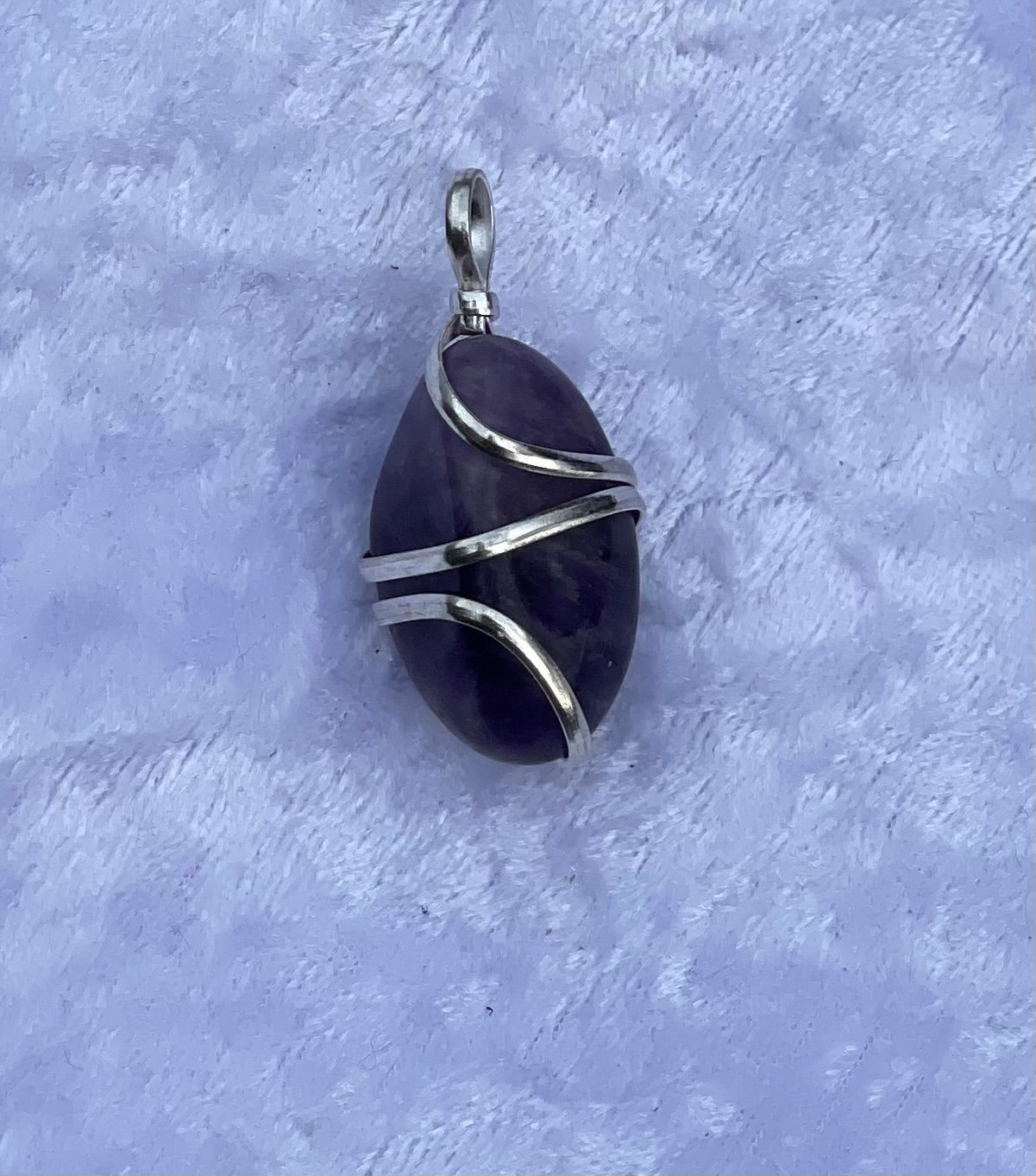 Amethyst Tumble Wrapped