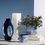 Thumbnail: FLY THROUGH VASES-NIGHT BLUE