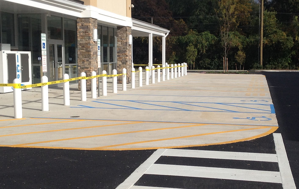 Parking Stalls and Apron