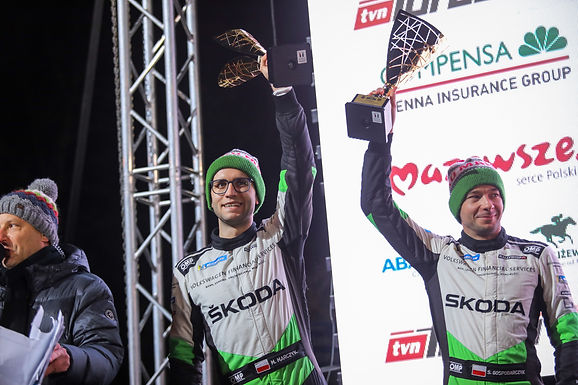 Rajdowi Mistrzowie Polski na podium Rajdu Barbórka 2019!