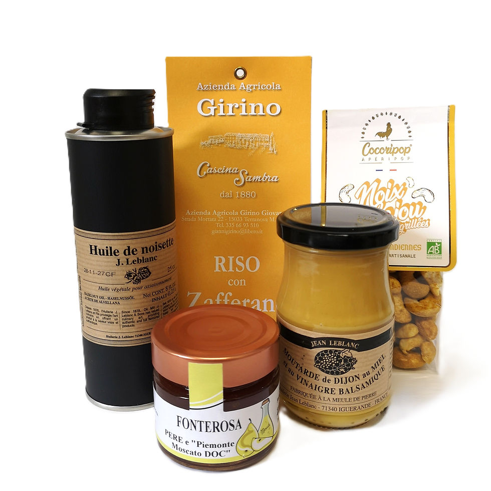 Geschenk gelb