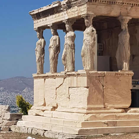 Caryatides, Acropolis of Greece