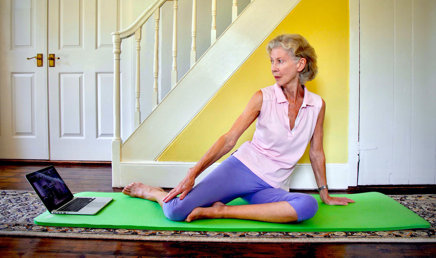 Pilates Class Zoom Style