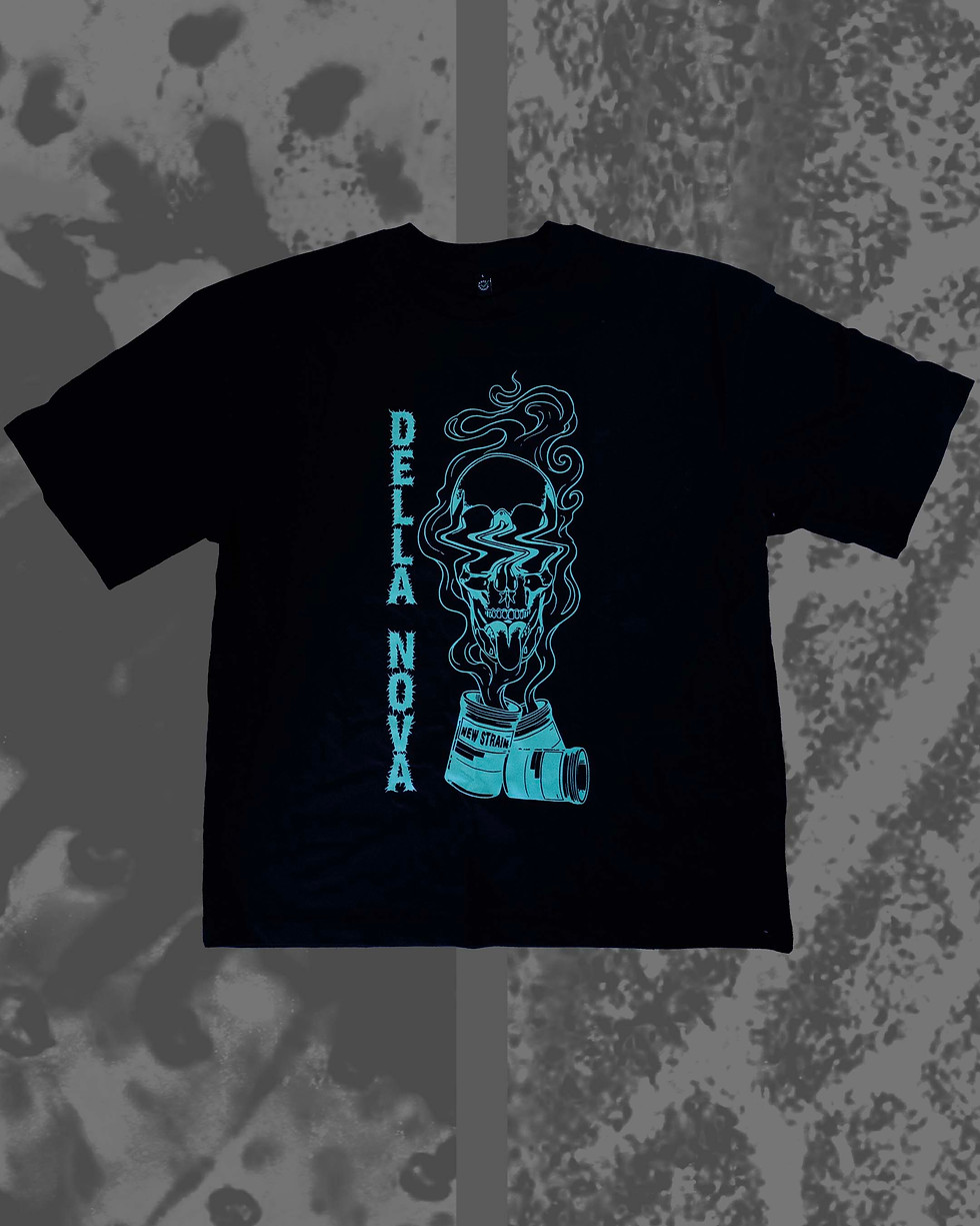 Thumbnail: New Strain Skull Heavyweight Oversized Tshirt