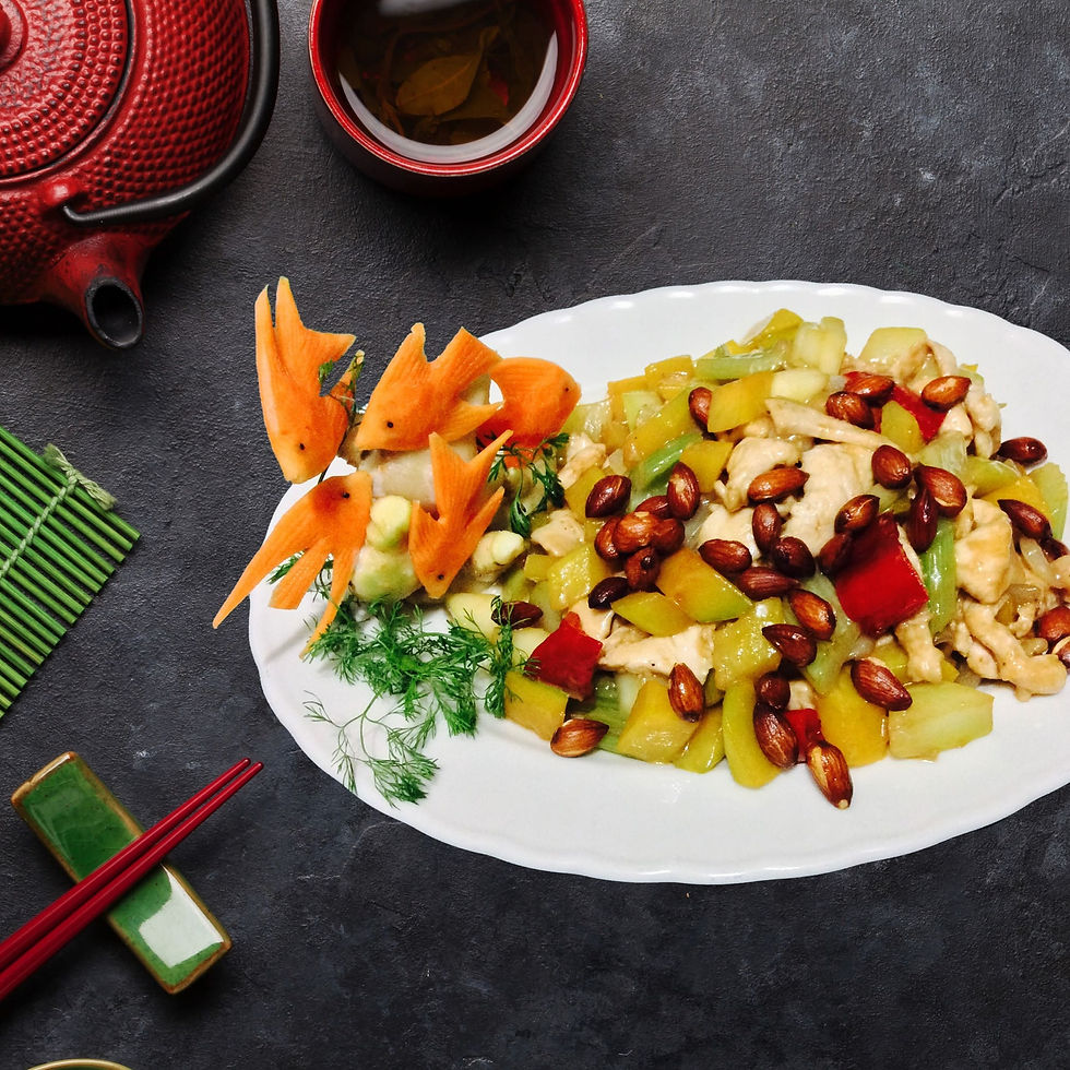 Pollo Picado con Almendras image