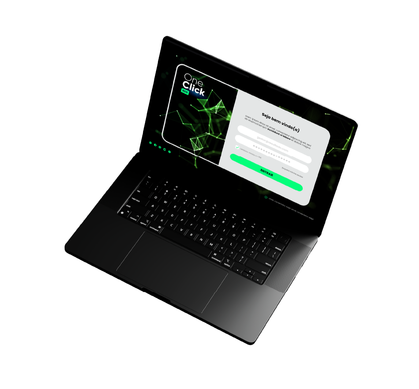 OneClick Ads notebook