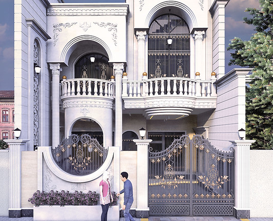 housw design , واجهة منزل ، تصميم منزل ، elevation , واجهة ، تصميم عصري ، تصميم هندسي 