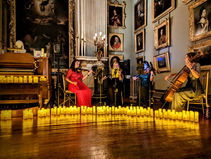 The magic of string quartet by candlelight