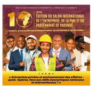 Salon International de l’Entreprise, de la PME et du Partenariat de Yaoundé (PROMOTE) : 12 au 21 juin 2026 au Palais des Congrès de Yaoundé.
