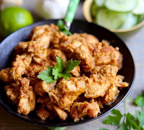 Poulet Au Satay Et Lait De Coco