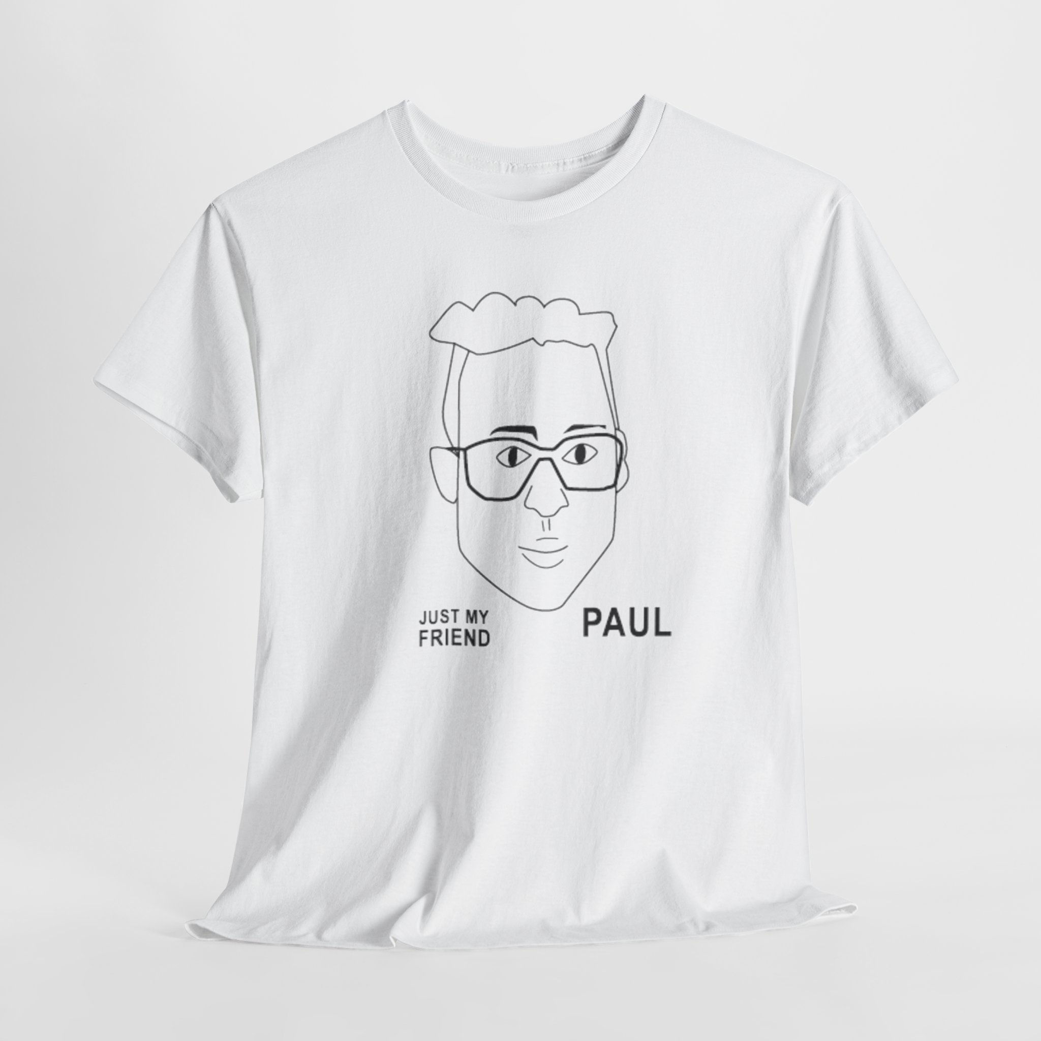 Just My Friend Paul Logo T-shirt