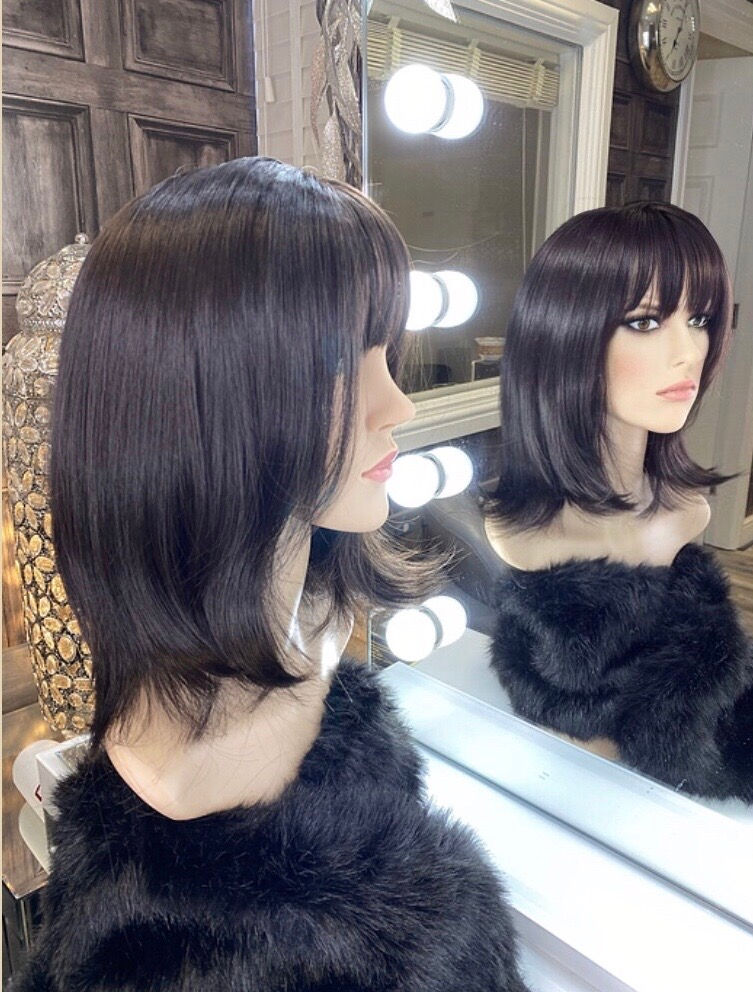 Miniatura: Chestnut Brown Fibre Wig