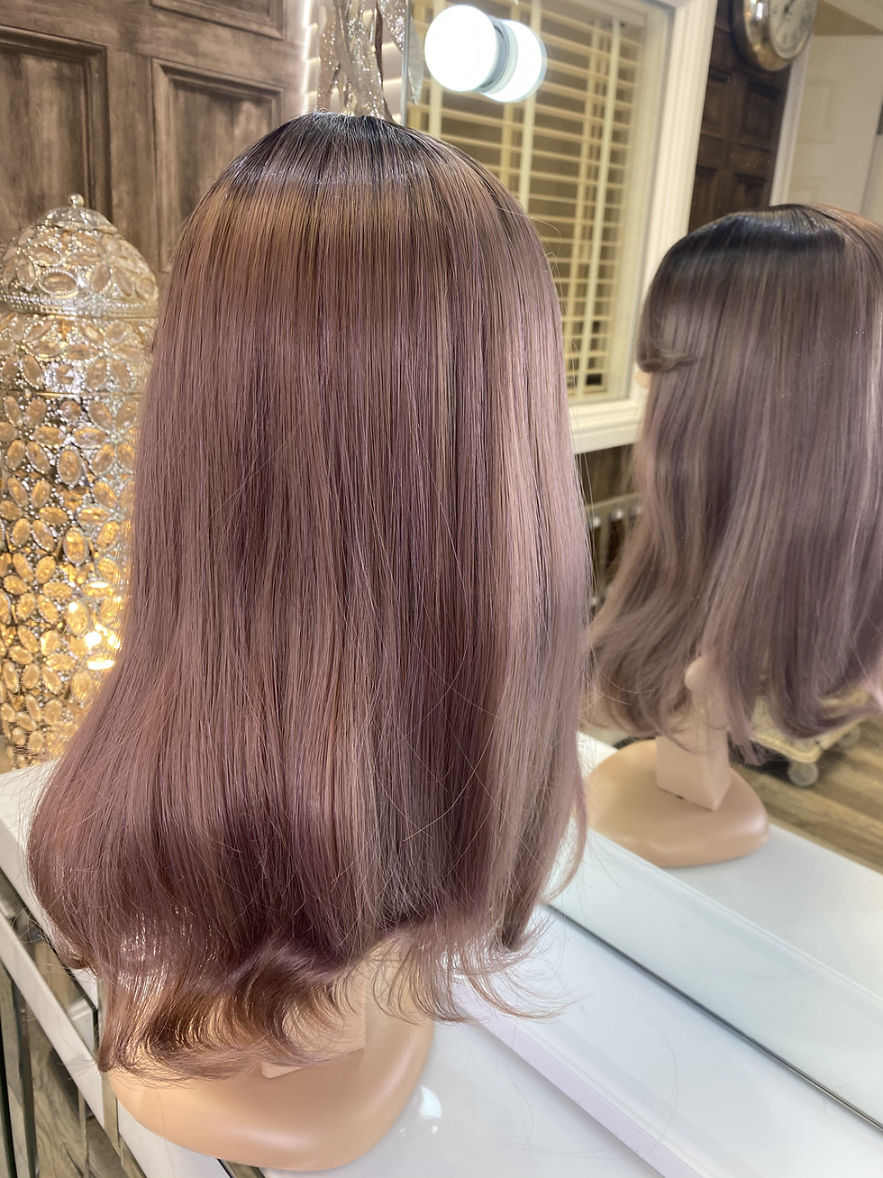 Miniatura: Rose Gold Fibre Wig