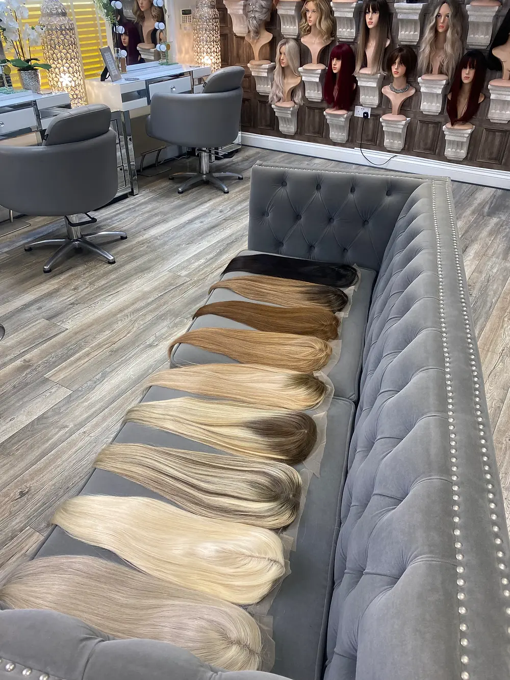 Lace/wefted with lace Frontal - Godiva Human Hair Topper - Retail