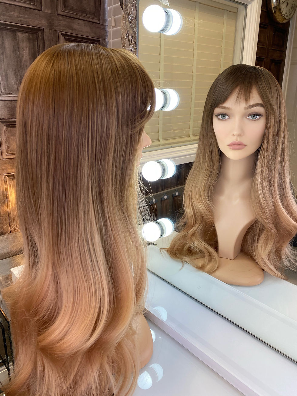 Miniatura: Caramel Honey Blonde Fibre Wig