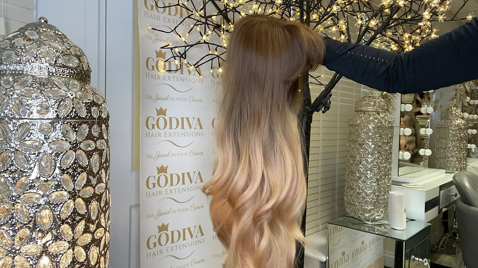Miniatura: Caramel Honey Blonde Fibre Wig
