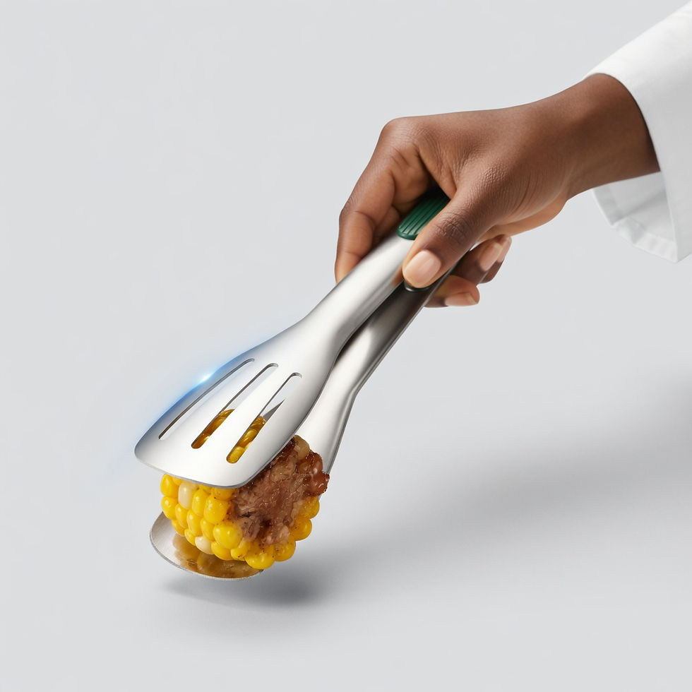 Thumbnail: Stainless Steel Food Tongs 