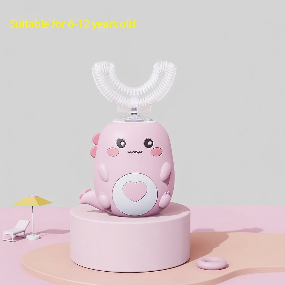 Thumbnail: Children Cute U-Shaped Electric Toothbrush 