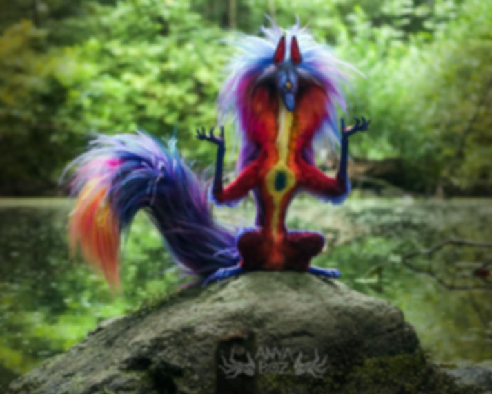 Heart Flame Diki Spirit Room Guardian