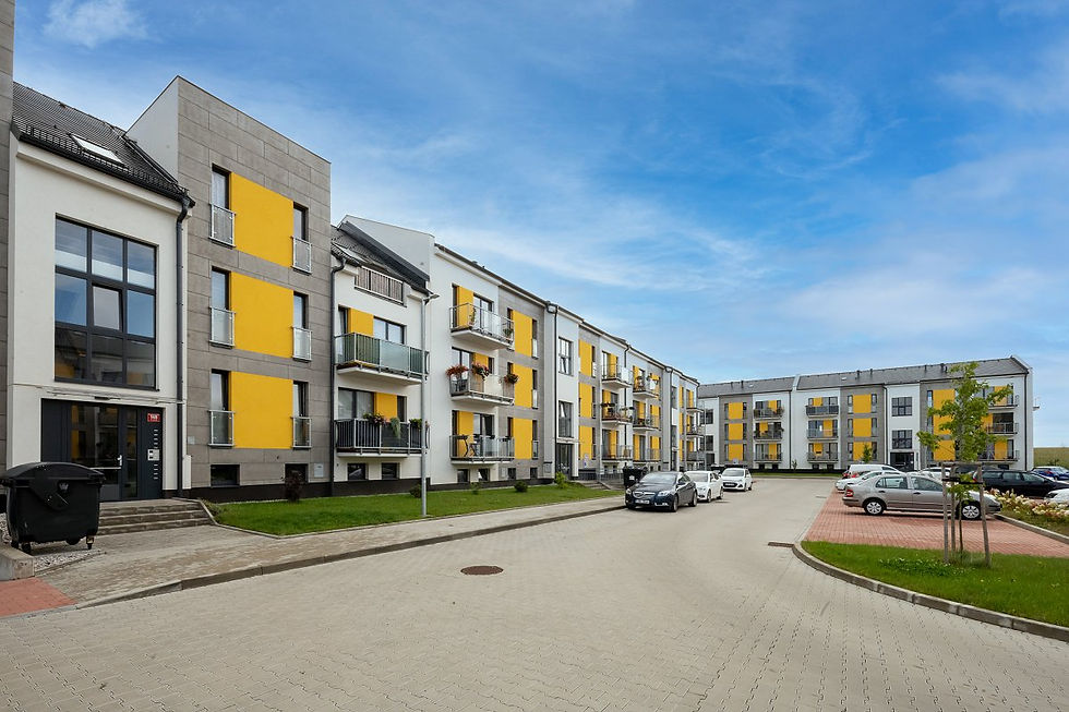 Bytový komplex Klíčanka, družstevní bytová výstavba COOP development