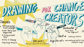 Drawing for Change Creators