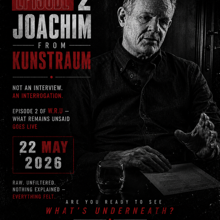 New WRU Interrogation Featuring Joachim from Kunstraum Premieres on May 22, 2026