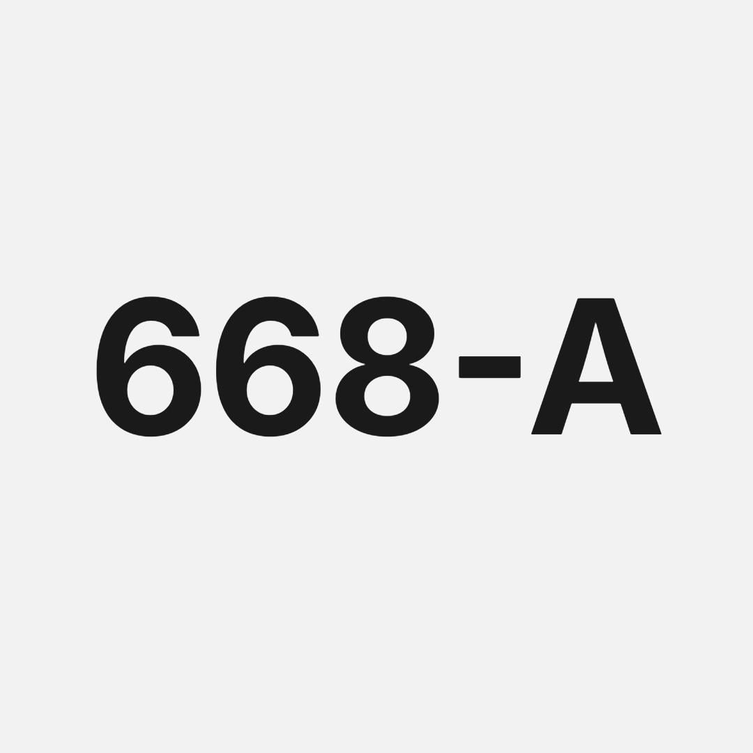 668-A